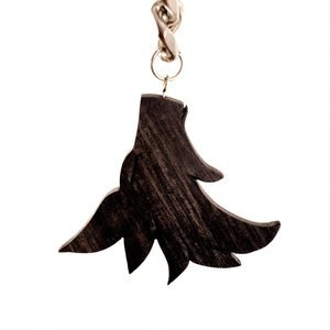 Lobo Pendiente — joya artesanal Fustchic