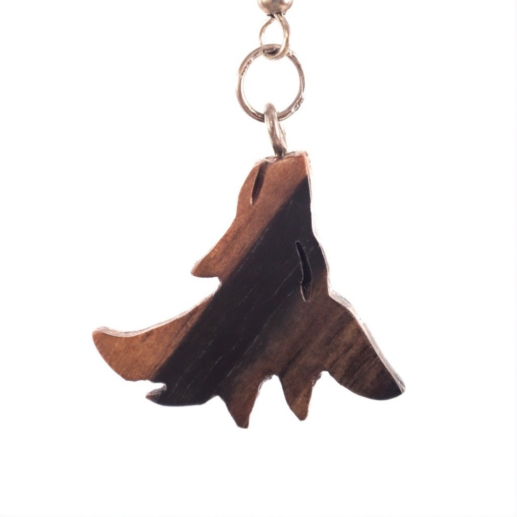 Lobo Pendiente — joya artesanal Fustchic