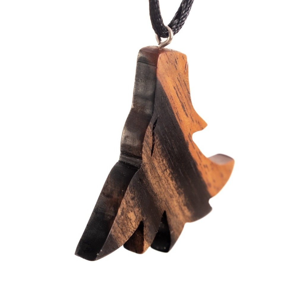 Lobo Pendiente — joya artesanal Fustchic